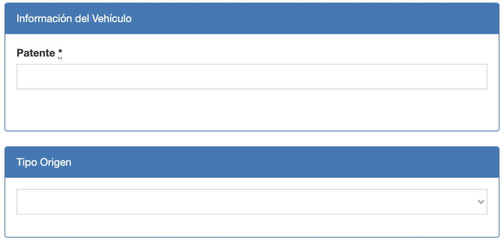 1- Rellená los datos de tu patente